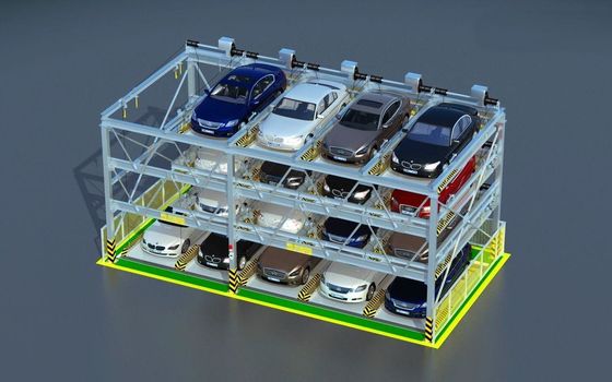 गुणवत्ता  2t Automated Multi Level Car Parking 2000kg Automated Car Garage फैक्टरी