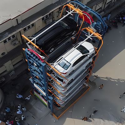 गुणवत्ता  Automated Parking System Solution Vertical Car Parking Machine With Motor Chain Drive फैक्टरी