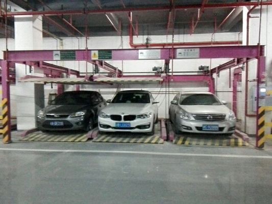 स्वचालित हाइड्रोलिक चार-पोस्ट पार्किंग लिफ्ट