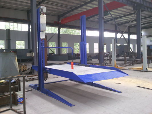 दो स्तंभ हाइड्रोलिक पार्किंग लिफ्ट 2700kg हाइड्रोलिक स्टैक पार्किंग प्रणाली