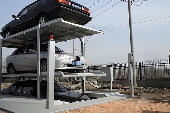 स्पेस सेव पिट पार्किंग समाधान 1.7t पिट पहेली पार्किंग दो परत