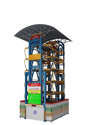12 Parking Spaces Vertical Revolving Parking Lot for Smooth Parking Experience