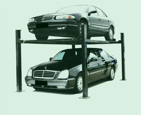 Electric Four Post Vehicle Lift 24 Inches Platform Width for Smooth and Easy Vehicle Maintenance