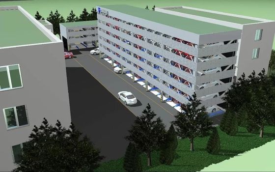 2 टन स्वचालित बहुस्तरीय कार पार्किंग 2000 किलो स्वचालित कार गैरेज