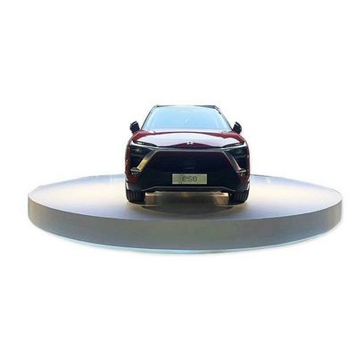 Hydraulic Cylinder Drive Mode Vehicle Elevating Turntable for Smooth Vehicle Rotation on Checker Plate Platform Material