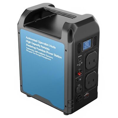 स्वचालित संचालन मोड उच्च क्षमता पोर्टेबल पावर स्टेशन जिसमें ऊर्जा प्रबंधन के लिए डिज़ाइन किए गए एंटी-टकराव सेंसर हैं